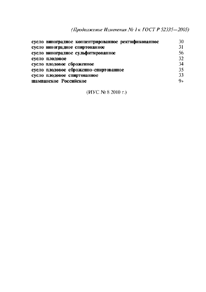 Изменение №1 к ГОСТ Р 52335-2005  (фото 6 из 6)