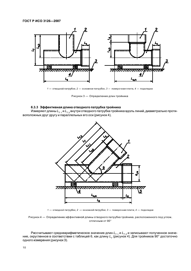 ГОСТ Р ИСО 3126-2007 Трубопроводы из пластмасс. Пластмассовые элементы трубопровода. Определение размеров (фото 14 из 20)