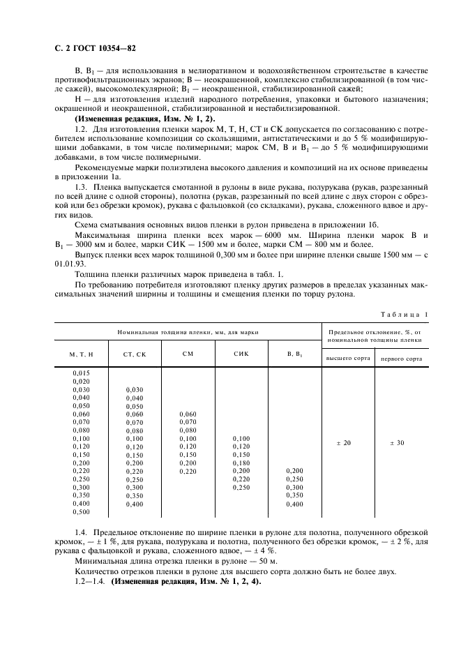 ГОСТ 10354-82 Пленка полиэтиленовая. Технические условия (фото 3 из 23)