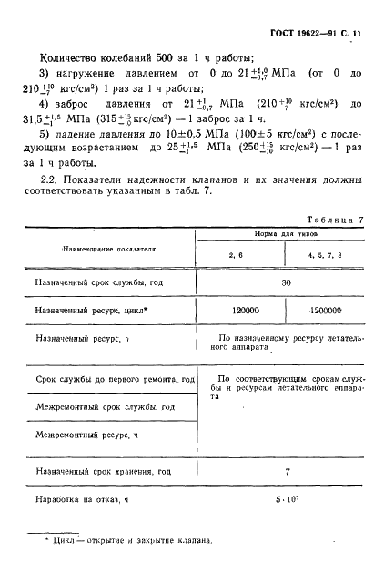 ГОСТ 19622-91 Клапаны обратные гидравлических систем летательных аппаратов. Типы и технические требования (фото 12 из 17)