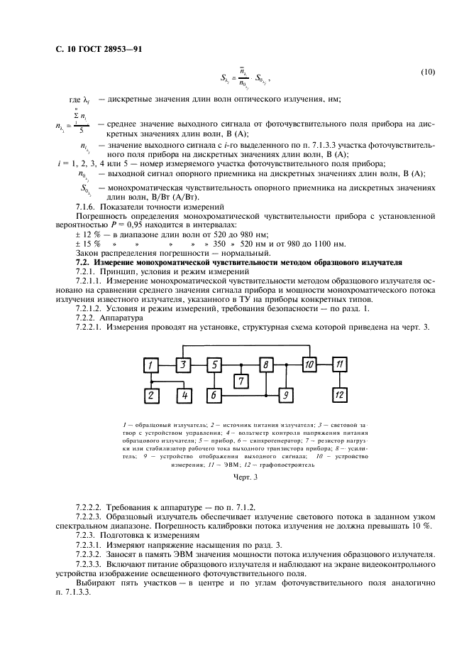 ГОСТ 28953-91 Приборы фоточувствительные с переносом заряда. Методы измерения параметров (фото 11 из 31)
