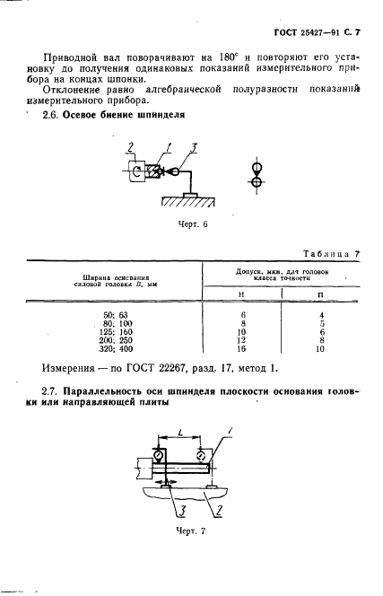 ГОСТ 25427-91 Головки силовые с выдвижной пинолью агрегатных станков. Основные размеры. Нормы точности (фото 8 из 15)
