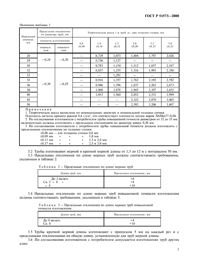 ГОСТ Р 51573-2000 Трубы из легированных латуней для теплообменных аппаратов. Технические условия (фото 7 из 16)