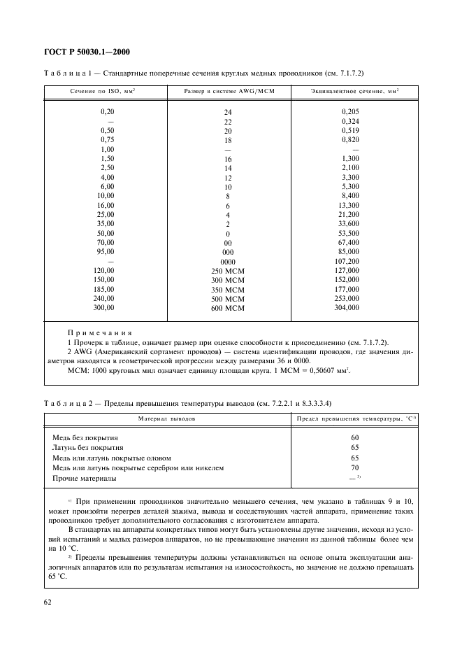 ГОСТ Р 50030.1-2000 Аппаратура распределения и управления низковольтная. Часть 1. Общие требования и методы испытаний (фото 67 из 126)