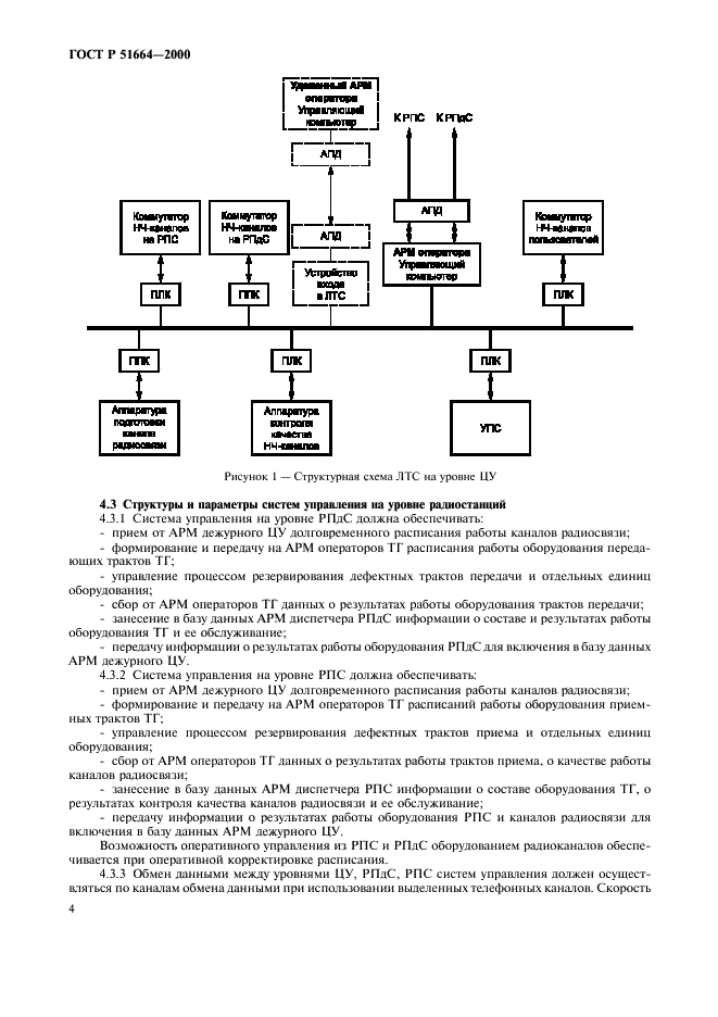 ГОСТ Р 51664-2000 Системы и аппаратура автоматического управления каналами радиосвязи. Основные параметры (фото 7 из 19)
