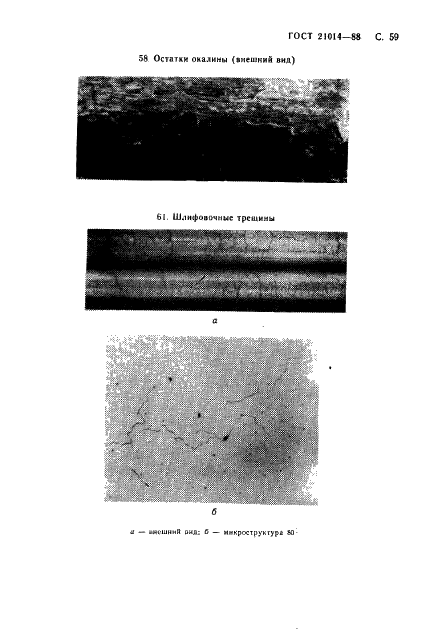 ГОСТ 21014-88 Прокат черных металлов. Термины и определения дефектов поверхности (фото 60 из 62)