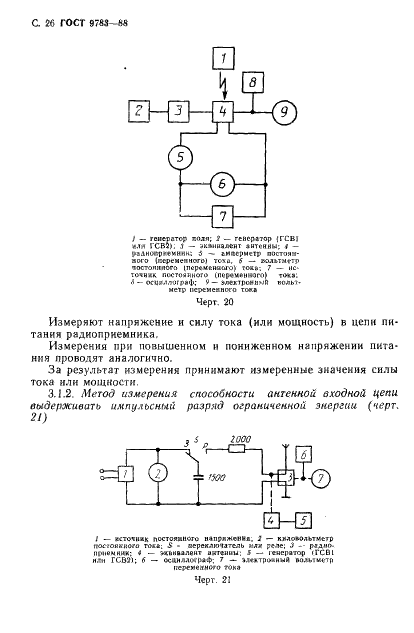 ГОСТ 9783-88 Аппаратура радиоэлектронная бытовая. Методы электрических высокочастотных измерений (фото 29 из 145)