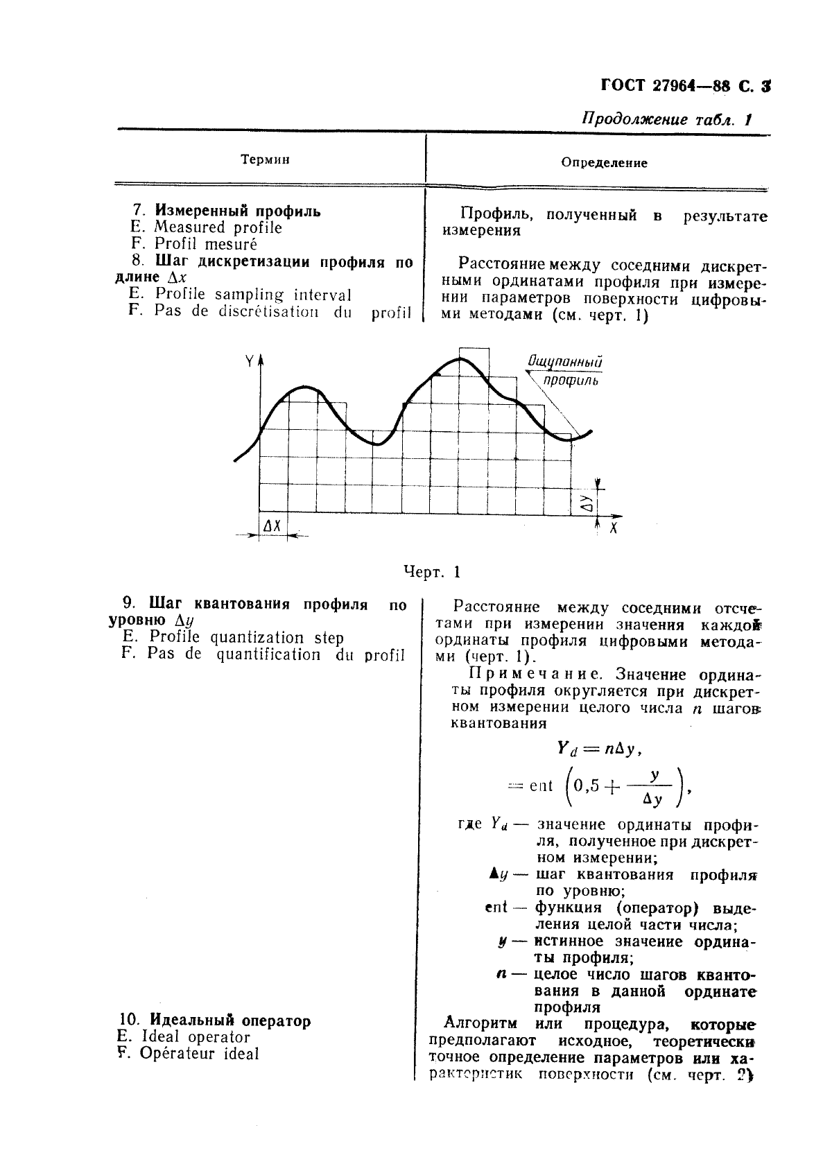 ГОСТ 27964-88 Измерение параметров шероховатости. Термины и определения (фото 4 из 14)