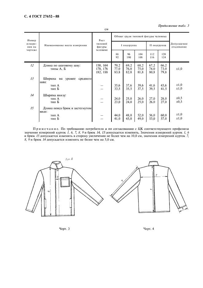 ГОСТ 27652-88 Костюмы мужские для защиты от кислот. Технические условия (фото 5 из 15)