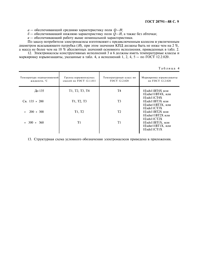ГОСТ 20791-88 Электронасосы центробежные герметические. Общие технические требования (фото 10 из 12)