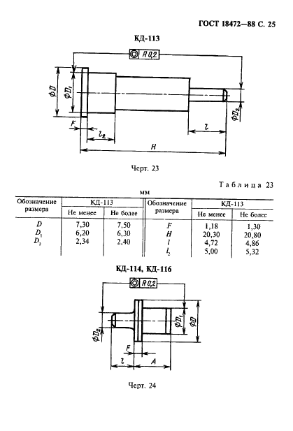 ГОСТ 18472-88 Приборы полупроводниковые. Основные размеры (фото 26 из 105)