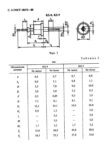 ГОСТ 18472-88 Приборы полупроводниковые. Основные размеры (фото 7 из 105)