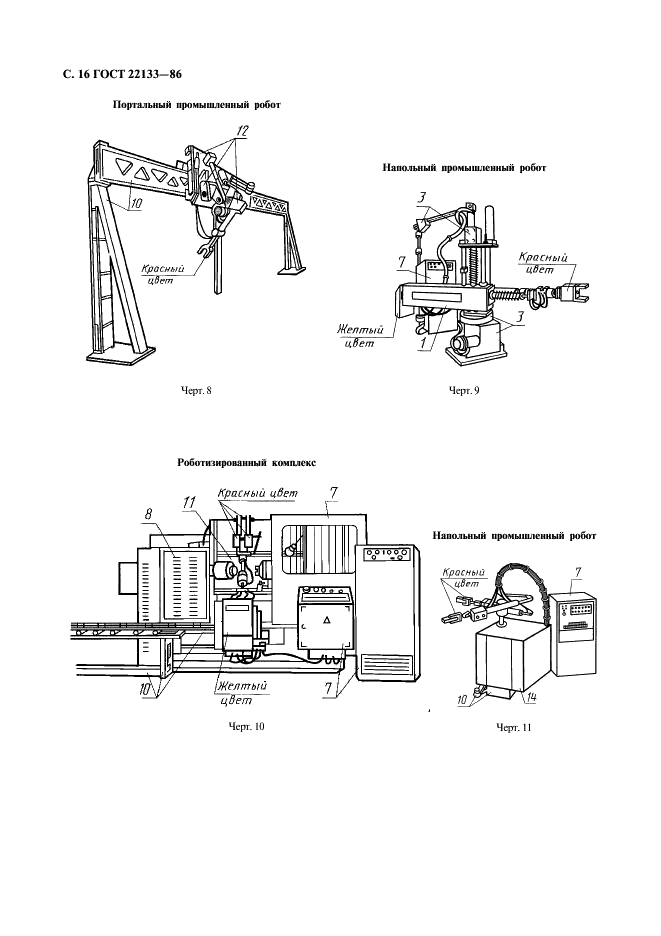 ГОСТ 22133-86 Покрытия лакокрасочные металлорежущего, кузнечно-прессового, литейного и деревообрабатывающего оборудования. Общие требования (фото 17 из 19)