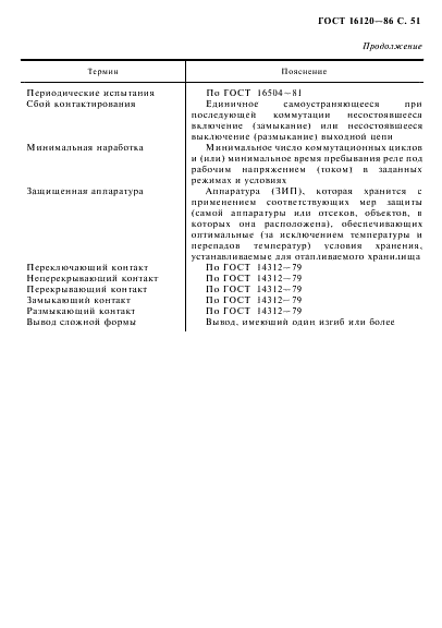 ГОСТ 16120-86 Реле слаботочные времени. Общие технические условия (фото 54 из 58)