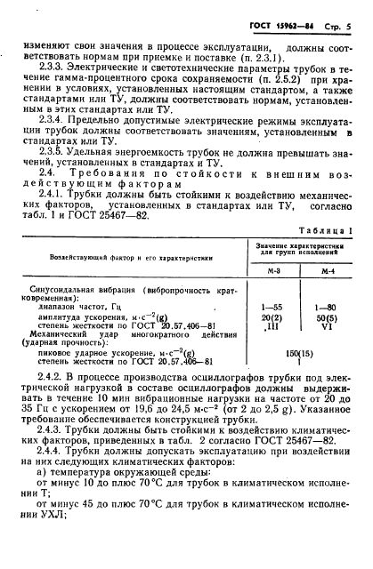 ГОСТ 15962-84 Трубки электронно-лучевые приемные. Общие технические условия (фото 6 из 31)