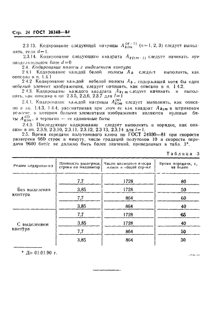 ГОСТ 26348-84 Аппаратура факсимильная со средствами сокращения избыточности для передачи и приема документов. Основные параметры (фото 25 из 41)
