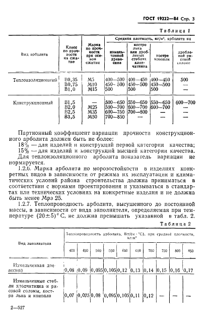 ГОСТ 19222-84 Арболит и изделия из него. Общие технические условия (фото 5 из 24)