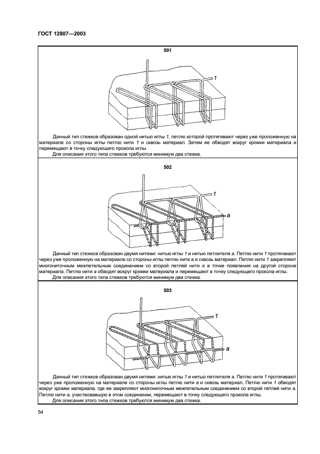 ГОСТ 12807-2003 Изделия швейные. Классификация стежков, строчек и швов (фото 57 из 118)