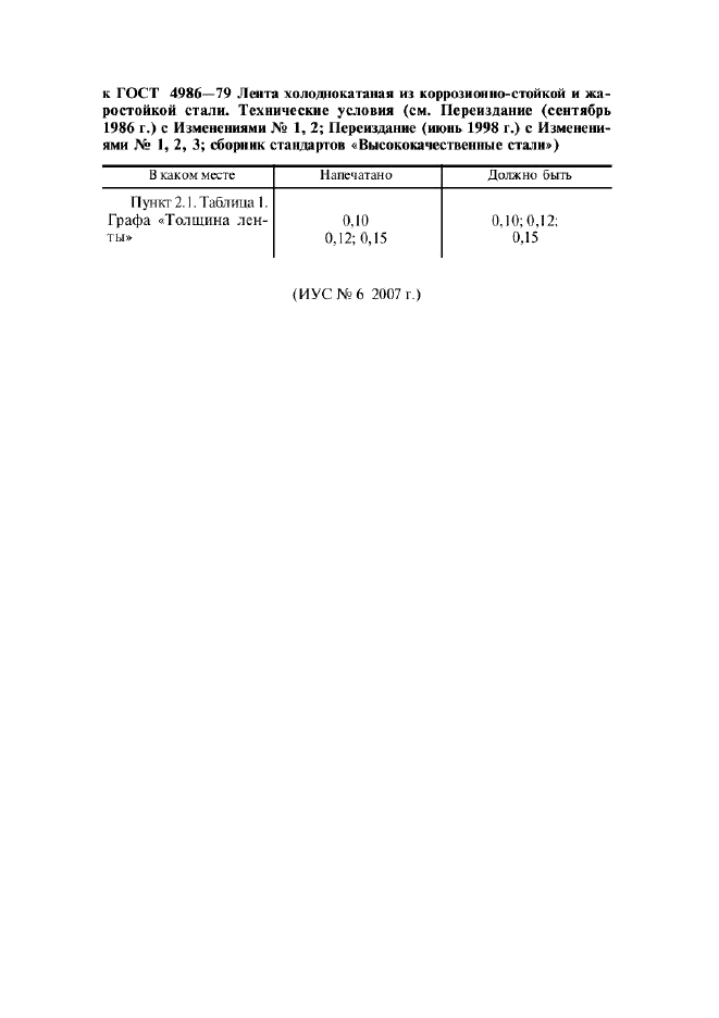 ГОСТ 4986-79 Лента холоднокатаная из коррозионно-стойкой и жаростойкой стали. Технические условия (фото 2 из 13)