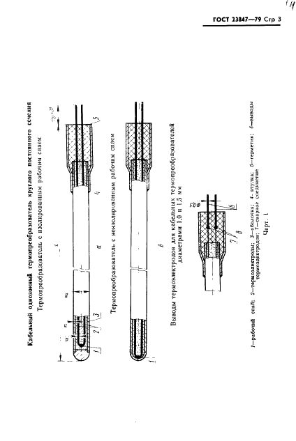 ГОСТ 23847-79 Преобразователи термоэлектрические кабельные типов КТХАС, КТХАСп, КТХКС. Технические условия (фото 4 из 30)