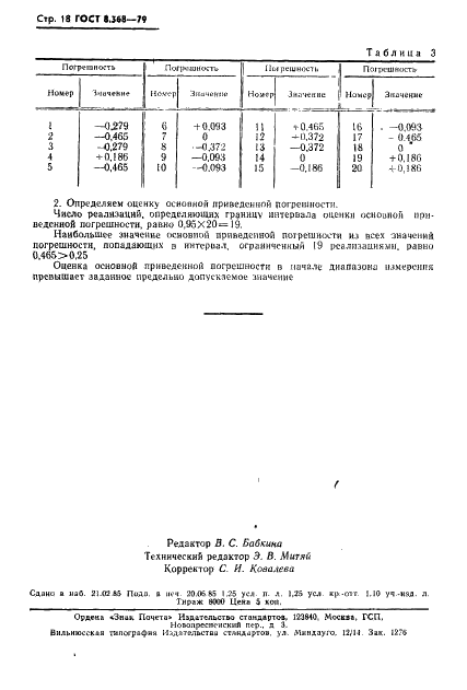 ГОСТ 8.368-79 Государственная система обеспечения единства измерений. Плотномеры радиоизотопные жидких сред и пульп. Методы и средства поверки (фото 19 из 19)