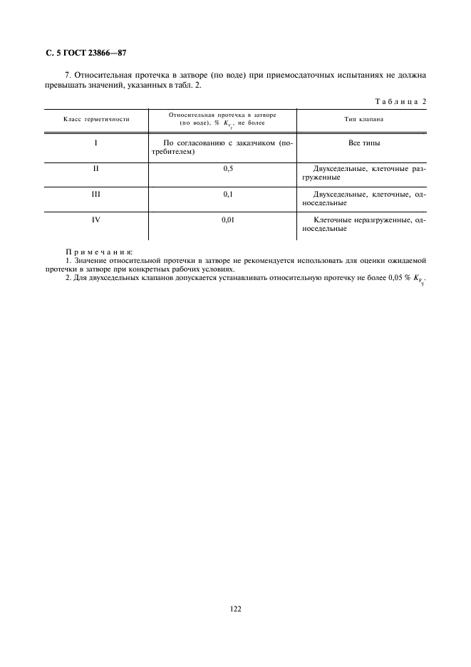 ГОСТ 23866-87 Клапаны регулирующие односедельные, двухседельные и клеточные. Основные параметры (фото 5 из 7)