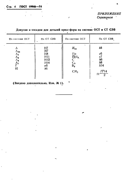 ГОСТ 19946-74 Пресс-формы для литья под давлением деталей из цветных сплавов. Технические условия (фото 4 из 8)