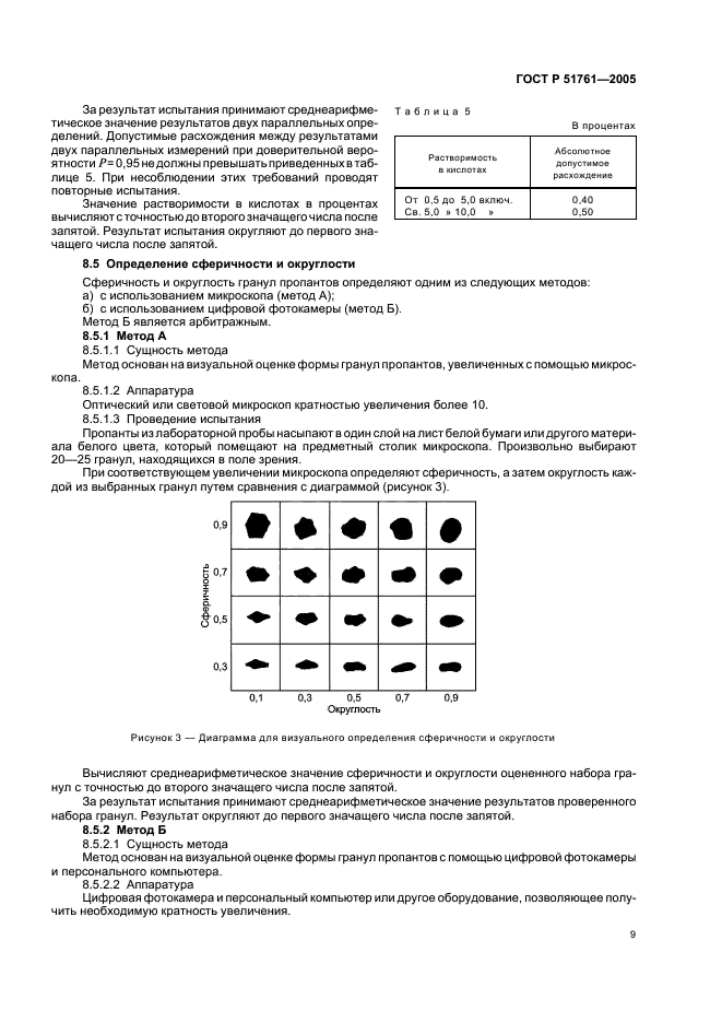 ГОСТ Р 51761-2005 Пропанты алюмосиликатные. Технические условия (фото 13 из 20)