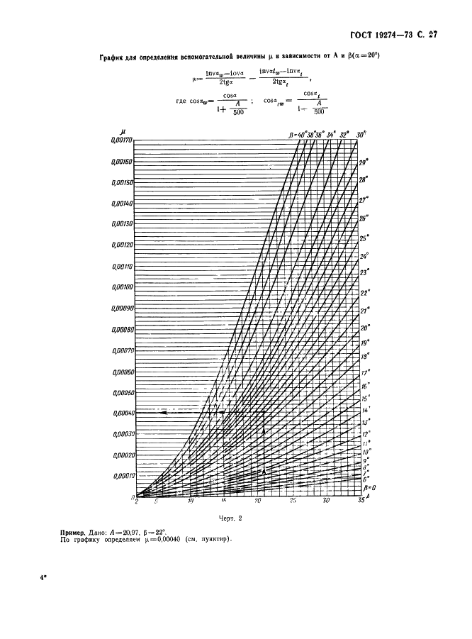 ГОСТ 19274-73 Передачи зубчатые цилиндрические эвольвентные внутреннего зацепления. Расчет геометрии (фото 28 из 65)