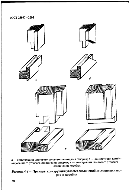 ГОСТ 25097-2002 Блоки оконные деревоалюминиевые. Технические условия (фото 53 из 59)