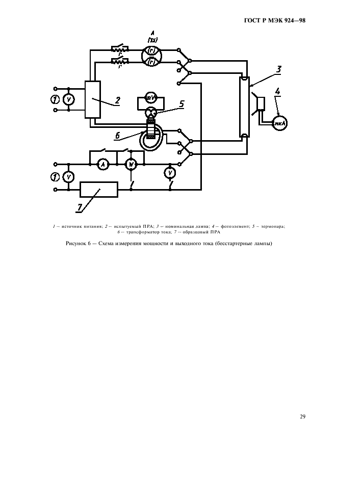 ГОСТ Р МЭК 924-98 Аппараты пускорегулирующие электронные, питаемые от источников постоянного тока, для трубчатых люминесцентных ламп. Общие требования и требования безопасности (фото 33 из 35)