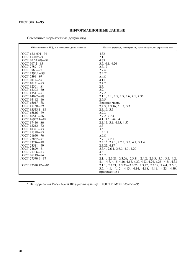 ГОСТ 307.1-95 Электроутюги бытовые. Технические условия (фото 22 из 26)