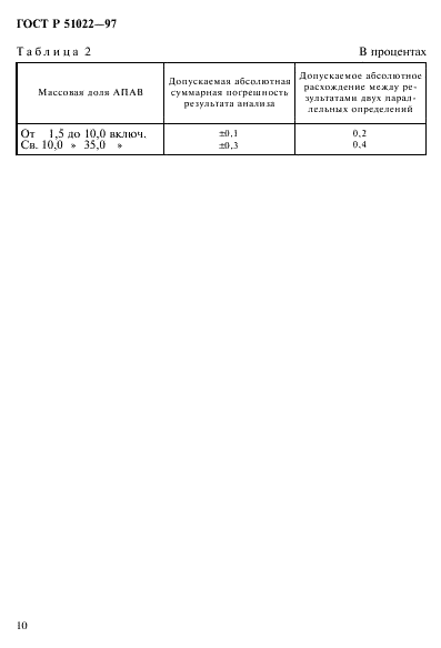 ГОСТ Р 51022-97 Товары бытовой химии. Методы определения анионного поверхностно-активного вещества (фото 13 из 15)
