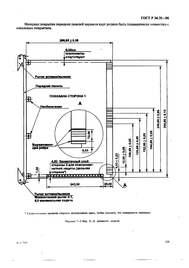 ГОСТ Р 34.31-96 Информационная технология. Микропроцессорные системы. Интерфейс Фьючебас +. Спецификации физического уровня (фото 166 из 197)