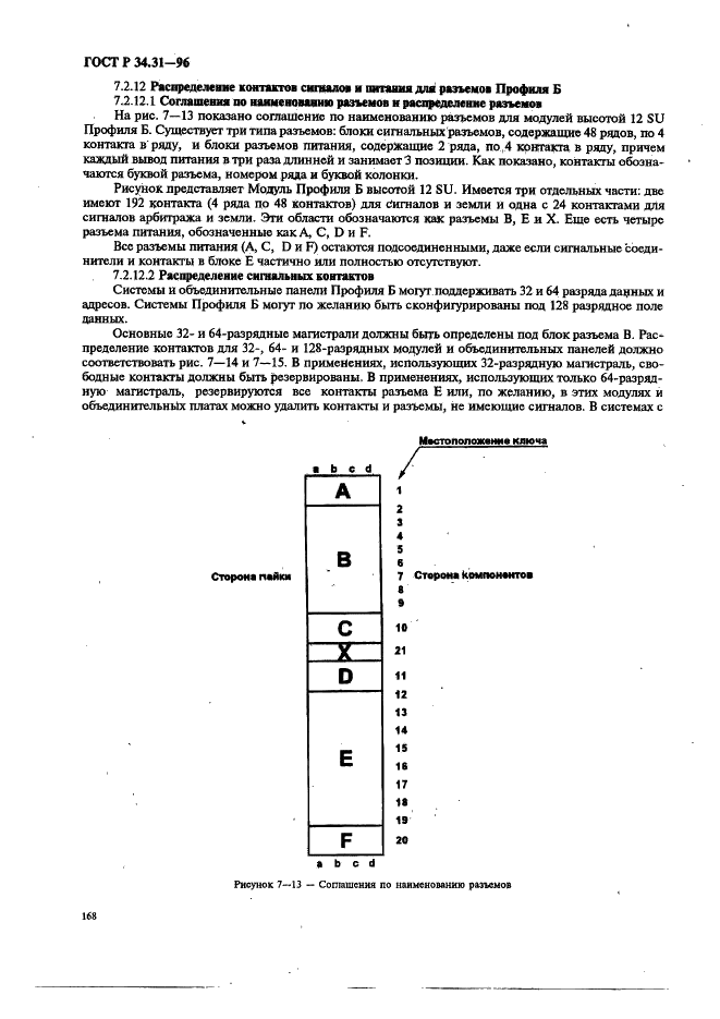 ГОСТ Р 34.31-96 Информационная технология. Микропроцессорные системы. Интерфейс Фьючебас +. Спецификации физического уровня (фото 175 из 197)