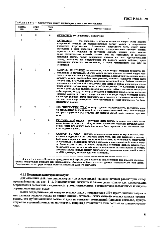 ГОСТ Р 34.31-96 Информационная технология. Микропроцессорные системы. Интерфейс Фьючебас +. Спецификации физического уровня (фото 92 из 197)