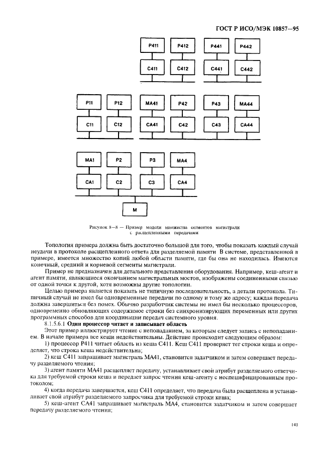 ГОСТ Р ИСО/МЭК 10857-95 Информационная технология. Микропроцессорные системы. Интерфейс Фьючебас+. Спецификации логического уровня (фото 148 из 185)