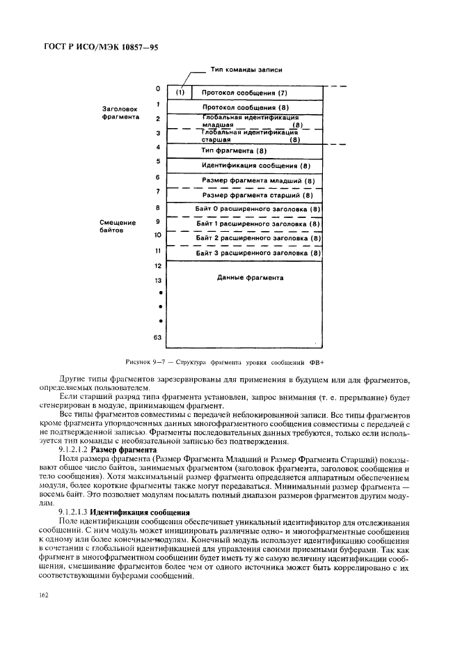 ГОСТ Р ИСО/МЭК 10857-95 Информационная технология. Микропроцессорные системы. Интерфейс Фьючебас+. Спецификации логического уровня (фото 169 из 185)