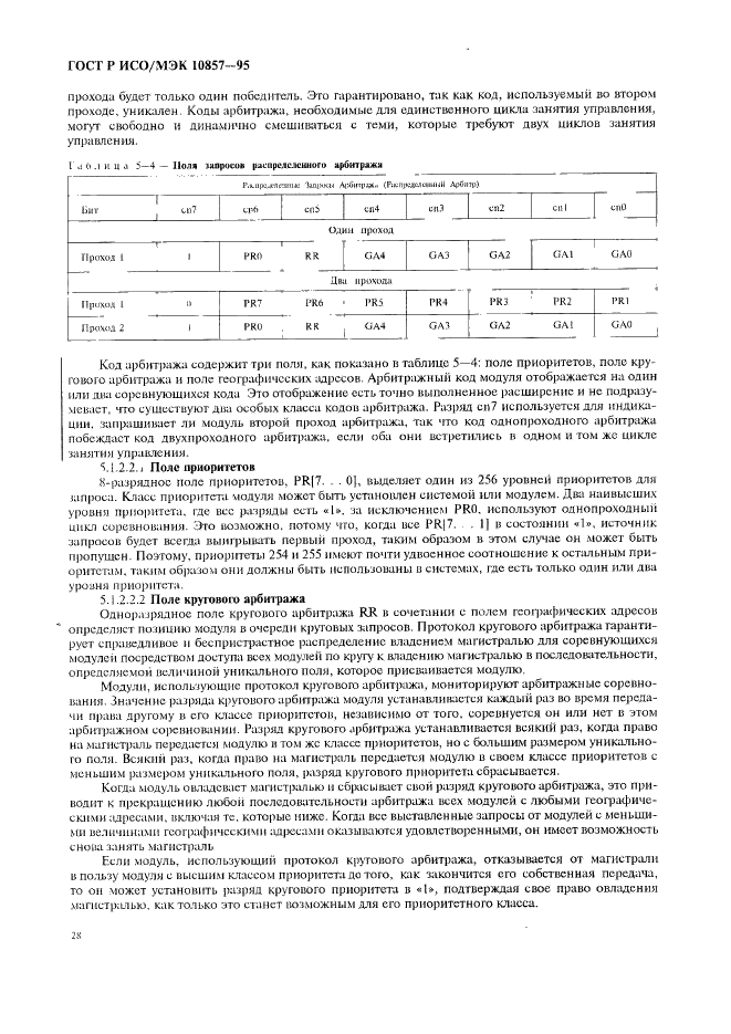 ГОСТ Р ИСО/МЭК 10857-95 Информационная технология. Микропроцессорные системы. Интерфейс Фьючебас+. Спецификации логического уровня (фото 35 из 185)