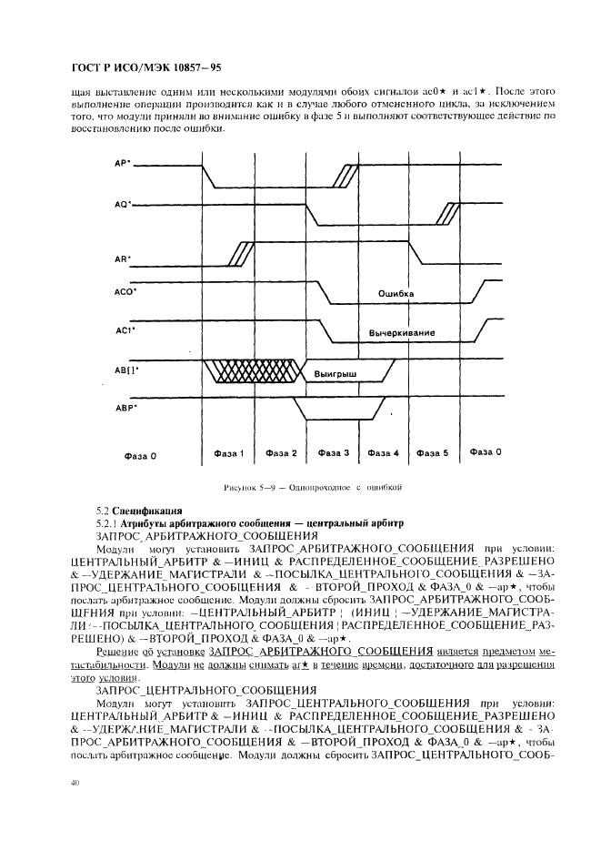 ГОСТ Р ИСО/МЭК 10857-95 Информационная технология. Микропроцессорные системы. Интерфейс Фьючебас+. Спецификации логического уровня (фото 47 из 185)