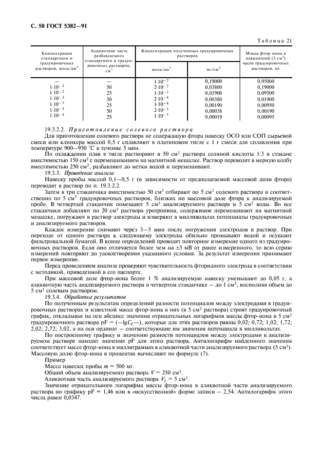 ГОСТ 5382-91 Цементы и материалы цементного производства. Методы химического анализа (фото 51 из 58)
