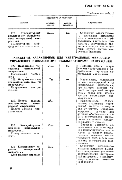 ГОСТ 19480-89 Микросхемы интегральные. Термины, определения и буквенные обозначения электрических параметров (фото 22 из 71)