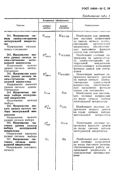 ГОСТ 19480-89 Микросхемы интегральные. Термины, определения и буквенные обозначения электрических параметров (фото 40 из 71)