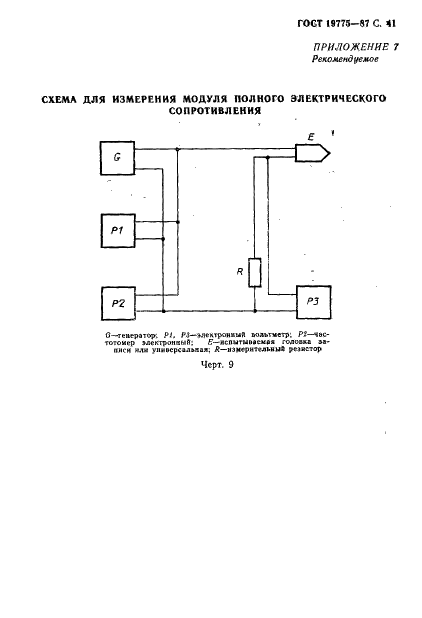 ГОСТ 19775-87 Головки магнитные для магнитофонов. Общие технические условия (фото 42 из 50)