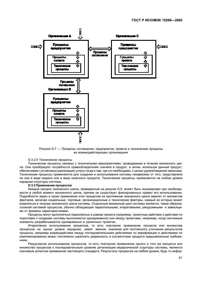 ГОСТ Р ИСО/МЭК 15288-2005 Информационная технология. Системная инженерия. Процессы жизненного цикла систем (фото 54 из 57)