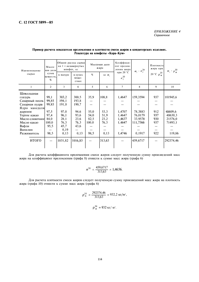 ГОСТ 5899-85 Изделия кондитерские. Методы определения массовой доли жира (фото 12 из 12)