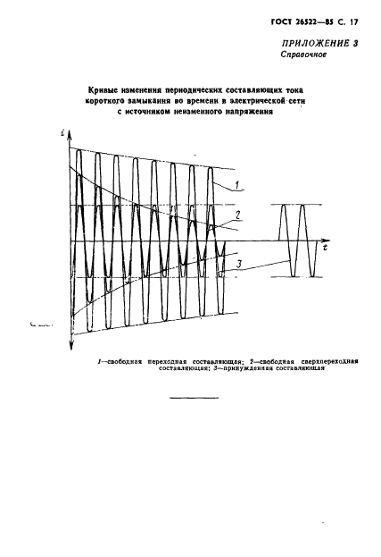 ГОСТ 26522-85 Короткие замыкания в электроустановках. Термины и определения (фото 18 из 19)