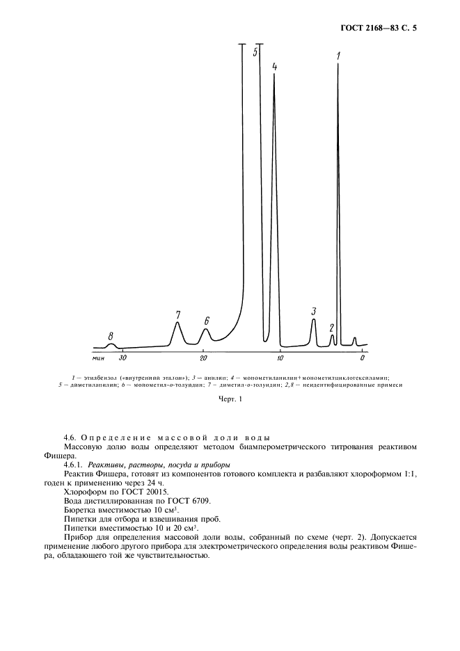 ГОСТ 2168-83 Диметиланилин технический. Технические условия (фото 6 из 10)