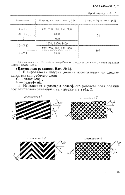 ГОСТ 6456-82 Шкурка шлифовальная бумажная. Технические условия (фото 2 из 12)