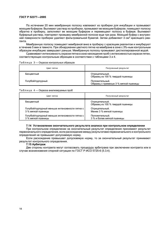 ГОСТ Р 52377-2005 Изделия макаронные. Правила приемки и методы определения качества (фото 17 из 19)